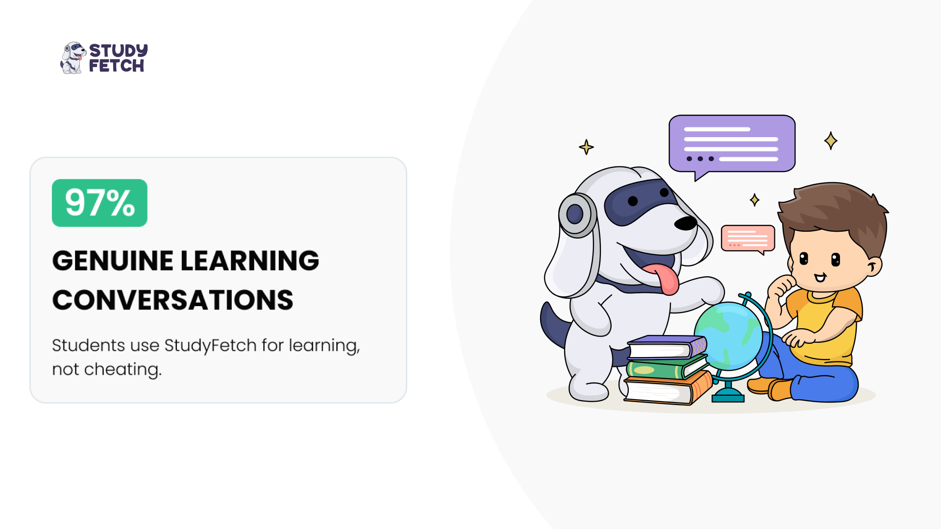 Research cover: Purpose-Built AI Drives Genuine Learning: Insights from 1 Million Conversations